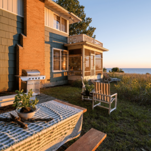 4-bedroom cottage on Lake Michigan